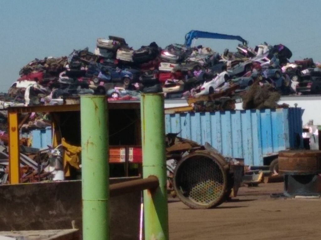 Junk Cars at the Junkyard